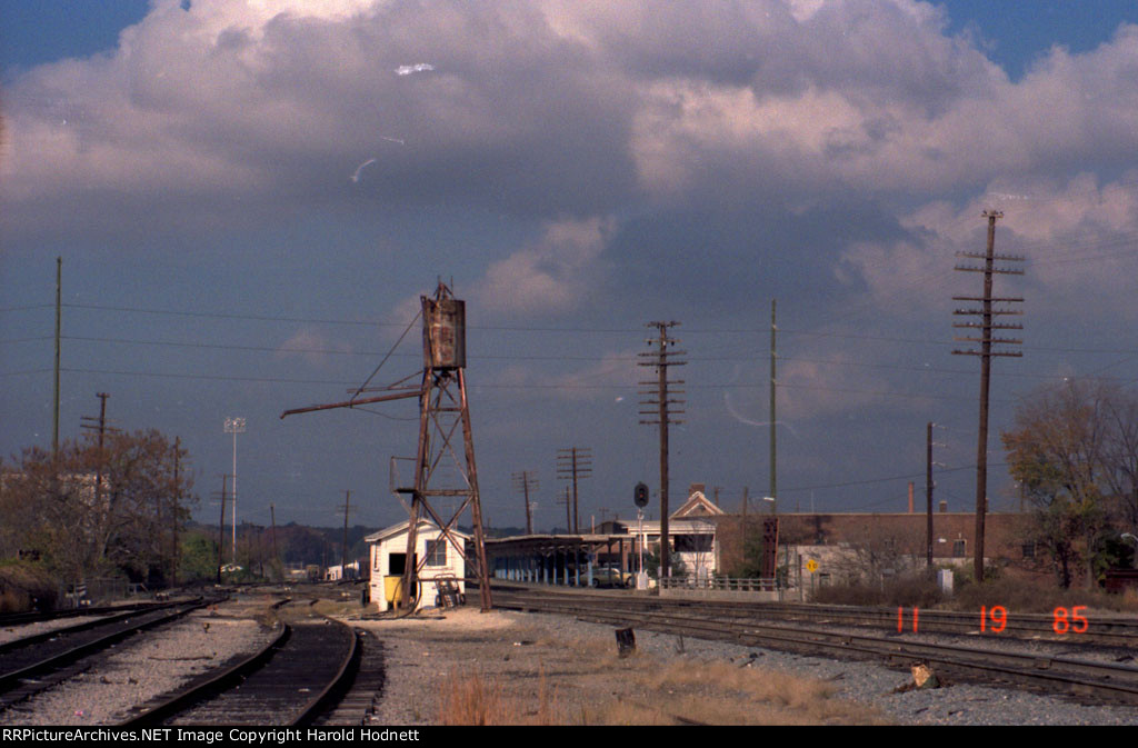 View northbound towards Seaboard Station  